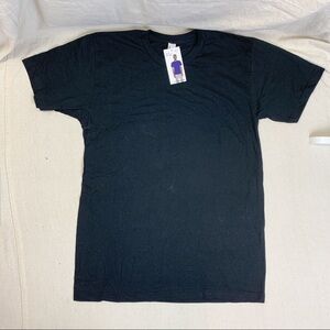American Apparel Fine Jersey short sleeve tee NWT Black